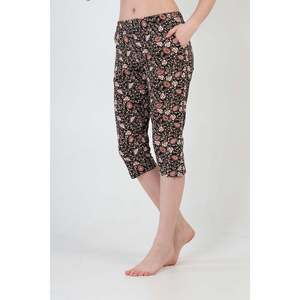 Pantalones de Pijama Capri para Mujer, Modelo Supreme Allec, Mezcla de Colores, Tejido Suave, Ropa de Dormir Informal - Product Image 1
