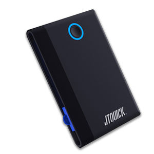 <span class=keywords><strong>Carte</strong></span> de crédit portable mince 1000mah banque d'alimentation de poche à charge rapide avec câble de charge Micro 8Pin 2 en 1 pour téléphone - Product Image 1