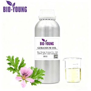 100% <span class=keywords><strong>huile</strong></span> <span class=keywords><strong>essentielle</strong></span> de <span class=keywords><strong>géranium</strong></span> pur pour les soins de la peau Massage aromathérapie anti-moustiques parfum de saveur en vrac - Product Image 1