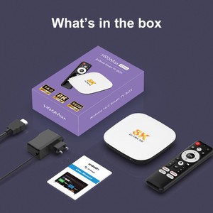 H96 MAX 8K Streaming IPTV STB Smarter Super Box Premium Google Android 14 Pro Set-top TV Box Europa Francia Alemania Envío <span class=keywords><strong>Gratis</strong></span> - Product Image 6