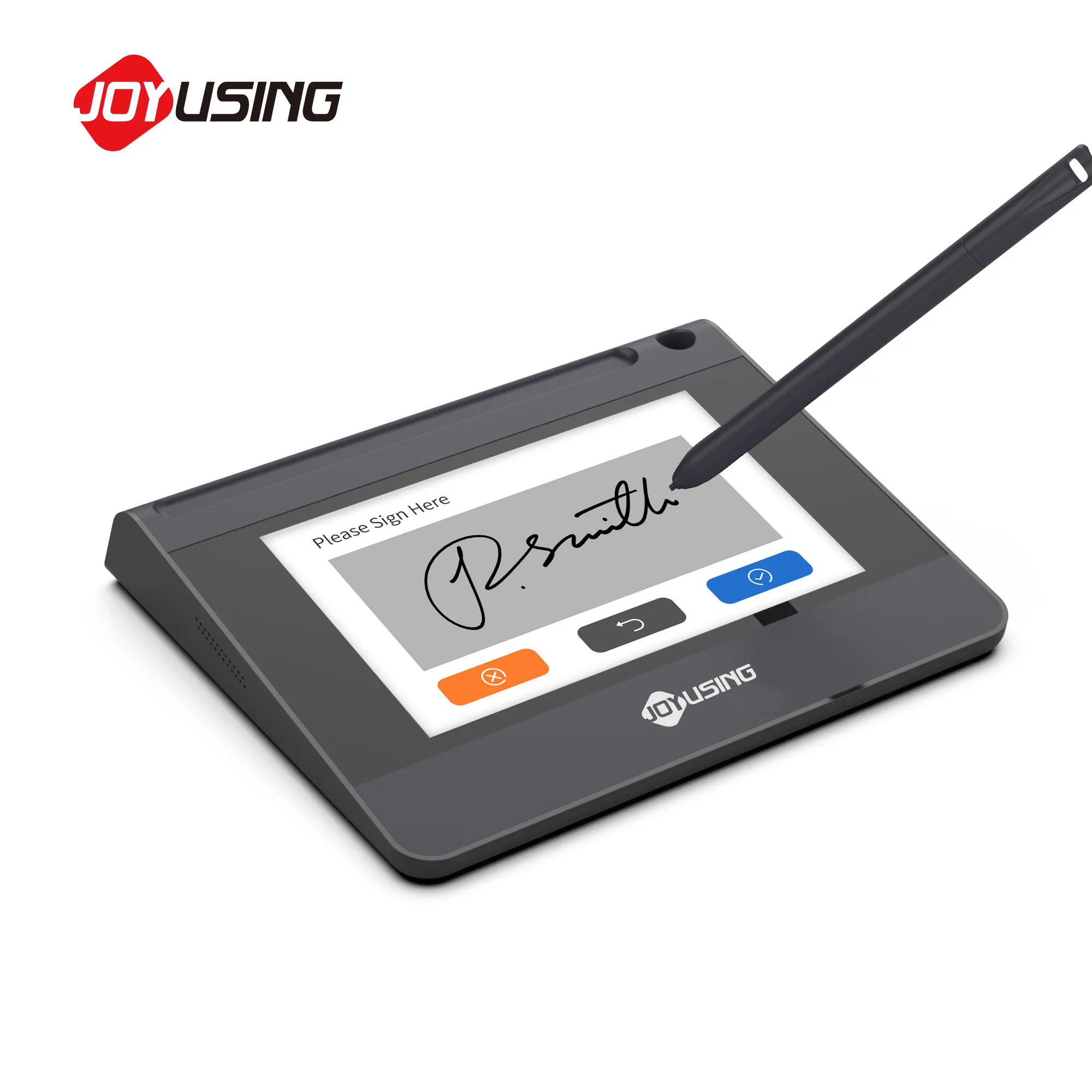 Pad Terminal Penangkap Tanda Tangan Berkabel USB Pad Tanda Tangan LCD