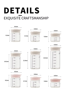Bottiglia in Vetro Trasparente per Alimenti da 75ml-700ml con Tappo in Silicone, Design Classico Stampato, Pronta all'Uso - Product Image 5