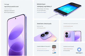 Redmi Note 17 ของแท้รุ่นใหม่ ปี 2026 |   หน้าจอ OLED ขนาด 7 นิ้ว ความละเอียด 2396*1080, แบตเตอรี่ขนาดใหญ่ 8000mAh, รองรับการชาร์จย้อนกลับ, ตัวเครื่องกันน้ำแบบทนทาน - Product Image 5