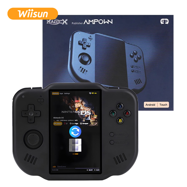 Mini zero 40 Handheld Game Console 64-Bit Android System DDR4 2GB 4inch Touch Screen 800x480 Video Gaming Player WIFI 5-7 Hours
