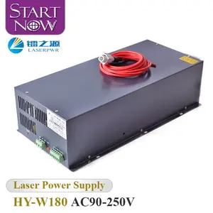 HY-W180 CO2 lazer güç kaynağı ile voltaj sabitleme fonksiyonu 150W 180W PSU cihazı 110V 220V lazer kaynağı