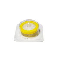 Filtro de jeringa estéril desechable de membrana de acetato de celulosa (CA) y ésteres mixtos de celulosa (MCe)