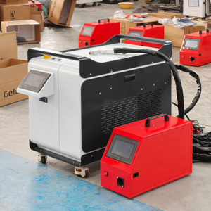 Machine de soudage au laser à fibre portative pour l'acier inoxydable et l'aluminium, haute efficacité, portable, industrielle, pour usine - Product Image 2