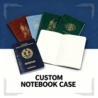 Carnet de voyage personnalisé en cuir PU pour enfants, idéal pour projets scolaires, voyages mondiaux, activités de simulation, cadeaux de fête, 5,51x3,9 pouces