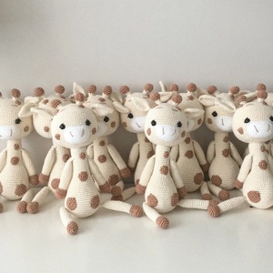 Juguete de Animales de Ganchillo Hecho a Mano de Alta Calidad, Lindo <span class=keywords><strong>Jirafa</strong></span> de Punto Suave, Juguetes para Bebés, Lindo Muñeco de Ganchillo <span class=keywords><strong>Amigurumi</strong></span> de <span class=keywords><strong>Jirafa</strong></span> - Product Image 5