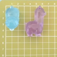 100 Piezas de Mini Figuras de Alpaca Luminosas de Resina, Lindas Muñecas que Brillan en la Oscuridad, Decoración para Jardín de Hadas, Micro Paisaje DIY