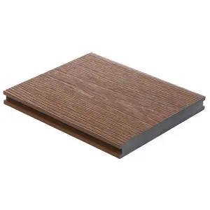 New Design Durable Uv-Resistant Anti Fading Interior Flutted Laminated Decking WPC Boards