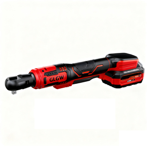 Llave <span class=keywords><strong>de</strong></span> Trinquete Eléctrica Inalámbrica Industrial GLGW <span class=keywords><strong>de</strong></span> 20V, <span class=keywords><strong>3</strong></span>/<span class=keywords><strong>8</strong></span>" y 1/2", con Cuello Largo, Alto Torque, para Reparación <span class=keywords><strong>de</strong></span> Automóviles - Product Image 2