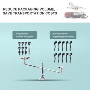 Rouleau Dermique 4-en-1 en Alliage d'Aluminium pour le Visage et le Corps Anti-Poches et Réduction de la Cellulite Régénération de la Peau - Product Image 5