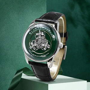 Reloj de Pulsera Esqueleto Impermeable al por Mayor para Hombre, Caja de Acero Inoxidable 316L, Mecánico Automático, Diseño Hueco - Product Image 5