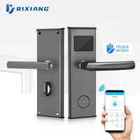 RF clé lecteur de carte rfid intelligent en bois porte serrures système sans clé électronique prix fabricant numérique intelligent porte hôtel serrure