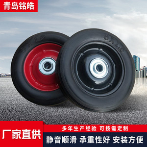 Solid Wheel 6 X 1.5 Inch Ball Bearing Puncture Proof <b>For</b> Handcart <b>Tool</b> <b>Cart</b> - Product Image 5