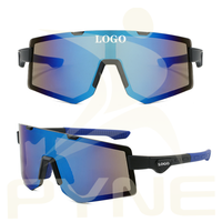 Lunettes de soleil de sport personnalisées avec logo pour hommes et femmes, protection UV400, lunettes de randonnée en plein air, lunettes de soleil anti-vent