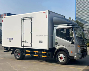 2025 en çok satan Euro V 4x2 dizel soğutmalı kamyon yeni durum HFC içermeyen taze gıda dondurucu Van 3-8 ° c kargo taşımacılığı - Product Image 5