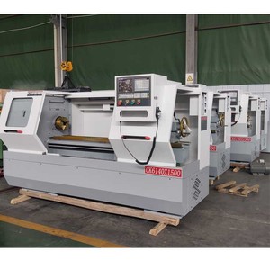 Nhà máy bán kim loại nhỏ Lathe ck6140 CNC kim loại Máy tiện CNC Lathe - Product Image 3