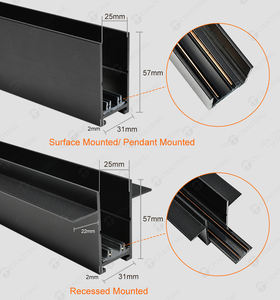 220V Wifi Dimmbare Decken profil <span class=keywords><strong>Fase</strong></span> Gu10 Flood Spot Stretch Rail Führung <span class=keywords><strong>LED</strong></span> Magnets chienen Lichter Licht leiste Modern COB 50000 - Product Image 2