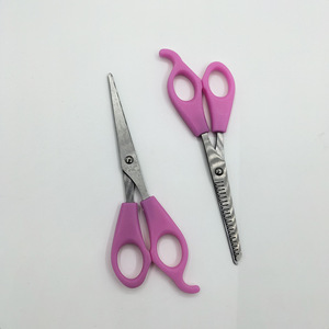 Kit <span class=keywords><strong>de</strong></span> 8 Tijeras Rosadas para Cortar el Cabello, Tijeras para Flequillo, Kit <span class=keywords><strong>de</strong></span> <span class=keywords><strong>Corte</strong></span> <span class=keywords><strong>de</strong></span> Cabello para Cortar el Cabello en Casa - Product Image 5
