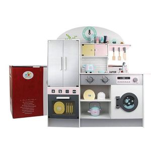 Jouets en bois Montessori pour bébés, jouets éducatifs pour enfants, ensemble de jeu de cuisine et d'aliments pour enfants - Product Image 3