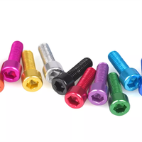 M3 M4 M5 M6 DIN912 boîtier d'ordinateur en aluminium coloré Allen Drive tête à six pans creux boulon à vis pour boîtier d'ordinateur