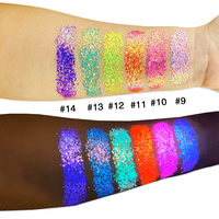 Nouvelle Poudre Illuminatrice Bio Scintillante Effet Gelée Fard à Paupières Lumineux Sirène Maquillage Beauté Pressé