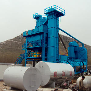 200 t/h Planta mezcladora de asfalto completamente automática Estación de asfalto de mezcla en caliente Planta de asfalto de mezcla por lotes - Product Image 1