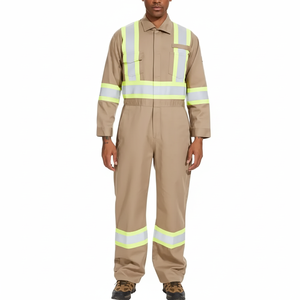 Servicio OEM Ropa DE SEGURIDAD reflectante Trabajo Hi Vis Overol Invierno Diseño personalizado Logo Overol Trajes - Product Image 1