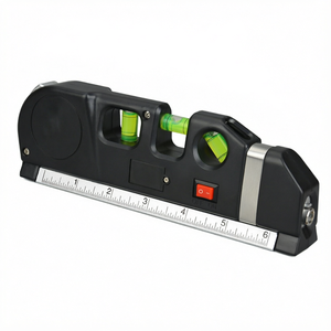 Outil multifonctionnel de mesure laser infrarouge de qualité industrielle 3-en-1, ruban à mesurer, longueur 250 mm, précision 10 mm, mesure 0-5 m - Product Image 1