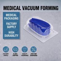Bandeja de Plástico Transparente de Alta Calidad, Moldeada al Vacío, para Empaque Médico de Jeringas