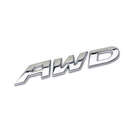 Emblème d'insigne d'autocollant automatique personnalisé Emblème de logo de voiture en métal personnalisé pour les voitures étrangères Produit d'artisanat en métal