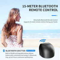 Poignée magnétique pour smartphone Takenoken avec télécommande sans fil pour les selfies sur le bureau ou le lit pour les amateurs de selfie