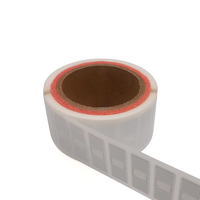 Autocollant intelligent pour voiture, étiquette/autocollant/étiquette NFC pour pare-brise, logo imprimable, imperméable, PVC/PET, UHF 860-960 MHz