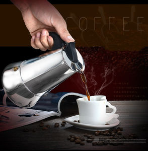 Cafetera Moka Portátil de Viaje, Ecológica, para Cocina, Cafetera Espresso de Alta Calidad para Preparar Café Italiano y <span class=keywords><strong>Cubano</strong></span> - Product Image 2