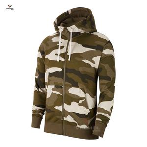 Diseño personalizado de los hombres de estilo de vida de algodón de lana Sudadera con capucha de poliéster de peso pesado gimnasio ajustado sudadera patrón impreso OEM sudadera - Product Image 5