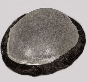 100% Cabello humano Vloop Toupee Piel súper delgada-para comodidad y apariencia natural - Product Image 1