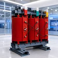 Transformateur triphasé sec à résine coulée 10kV 11kV certifié ISO, refroidissement par air, pour distribution d'énergie, usine Huamei Chine