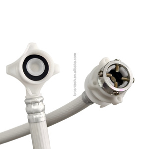 Tuyau d'arrivée d'eau universel anti-éclatement pour lave-linge, tuyau d'alimentation en eau flexible en PVC avec connecteur de 3/4 pouces pour lave-linge automatique - Product Image 2