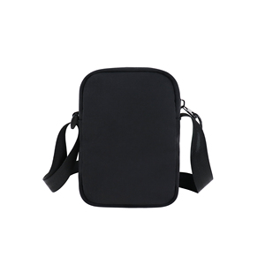 Custom Black Nylon Waterproof Crossbody <b>Sling</b> <b>Bag</b> with Embroidered Logo Women <b>Men</b> Unisex Zipper Closure Style Strap Decoration - Product Image 4