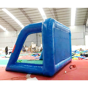 But de football gonflable portable en bâche PVC pour jeu de tir sportif d'extérieur personnalisé - Product Image 4