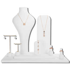 Exhibidor de Joyería de Alta Gama Dongying DYZB-J-43 para Collares y Pulseras, Fabricado en Henan - Product Image 5