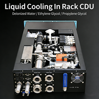 Unité de distribution de liquide (CDU) à haute efficacité 65KW 130KW montée en rack, système de refroidissement liquide pour centres de données et serveurs IA