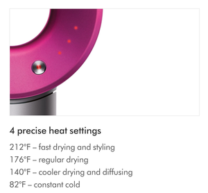 Secador de Pelo Profesional de Calidad Original <span class=keywords><strong>Dyson</strong></span> Supersonic con Accesorios, Estuche de Envoltura y Estilizador para Secadores <span class=keywords><strong>Dyson</strong></span> HD 07 08 - Product Image 3