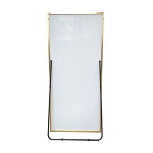 Espejo de Pie Decorativo de Cuerpo Entero, de Gran Tamaño, Personalizado, Contemporáneo, de Aleación de Aluminio y Vidrio HD, al Mejor Precio para el Hogar - Product Image 2