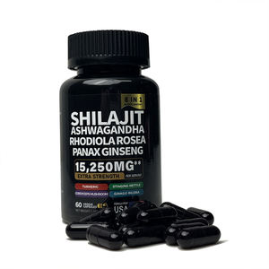 Private Label miglior vegano Extra forza naturale <span class=keywords><strong>himalaya</strong></span> puro <span class=keywords><strong>Shilajit</strong></span> tutto in 1 capsula - Product Image 2