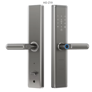 Serrure <span class=keywords><strong>de</strong></span> porte intelligente en aluminium, déverrouillage par empreinte digitale, mot <span class=keywords><strong>de</strong></span> <span class=keywords><strong>passe</strong></span>, carte IC, clé, stockage cloud, Wi-Fi, application Tuya, sécurité <span class=keywords><strong>de</strong></span> niveau C - Product Image 1