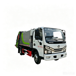 Camión <span class=keywords><strong>Compactador</strong></span> de <span class=keywords><strong>Basura</strong></span> Dongfeng 4X2 de 7 Metros Cúbicos, Camión de <span class=keywords><strong>Basura</strong></span> Municipal, Vehículo de Transferencia de Residuos Domésticos - Product Image 1