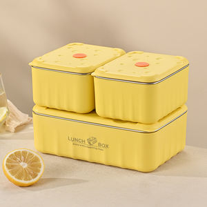 Usine 2 taille micro-ondes eau chaude <span class=keywords><strong>garder</strong></span> au <span class=keywords><strong>chaud</strong></span> chauffé en acier inoxydable enfants école isolé thermique adulte fromage bento boîte à lunch - Product Image 6